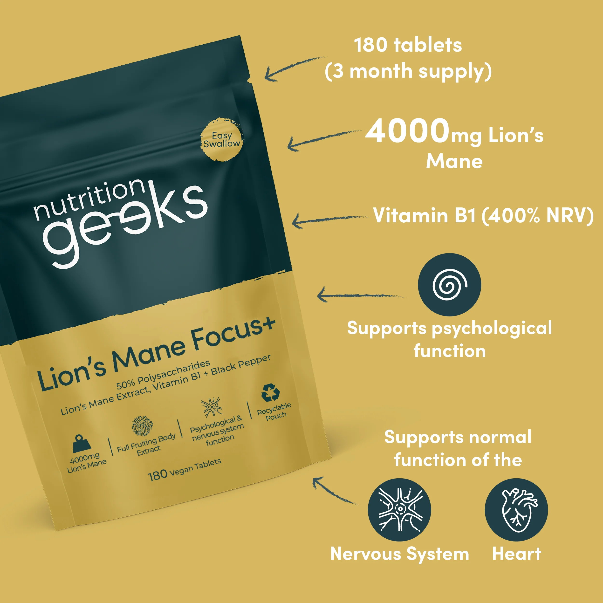 Lion's Mane Focus+ - Image 4